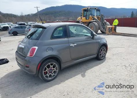 2012 Fiat 500 Sport from USA, damaged, VIN 3C3CFFBR5CT100441
